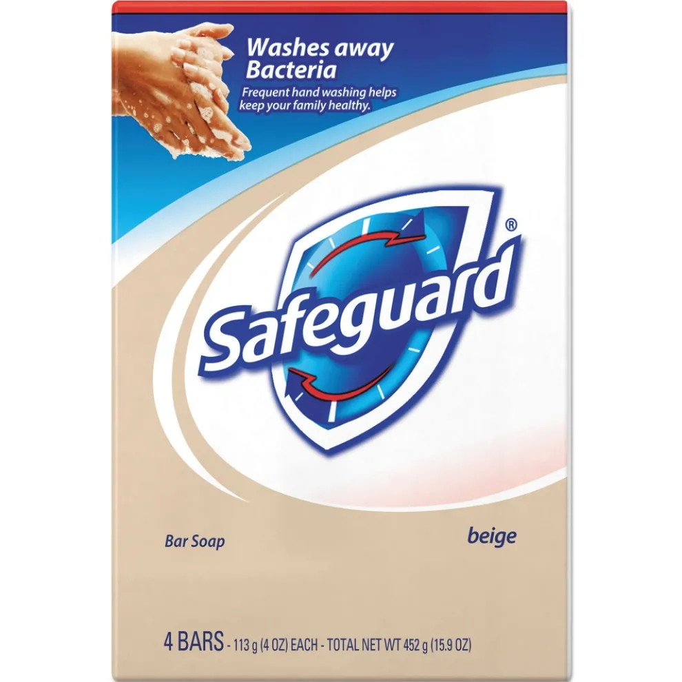 Safeguard 4 oz. Light Scent Deodorant Bar Soap (48/Carton)