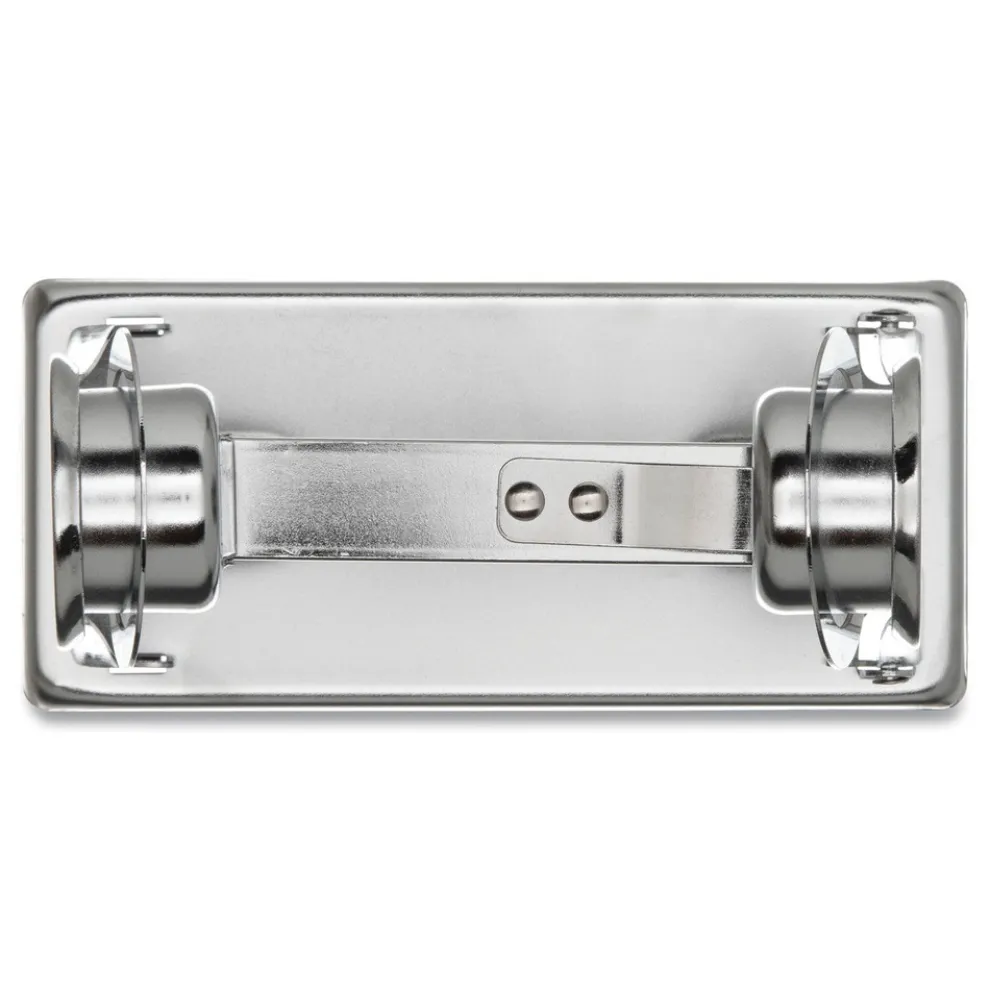 San Jamar 6 in. x 4.5 in. x 2.75 in. Locking Toilet Tissue Dispenser - Chrome