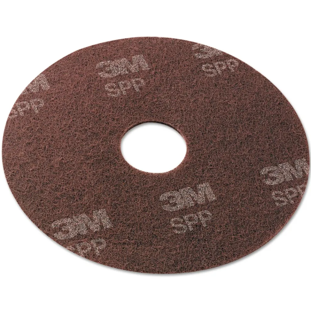Scotch-Brite 17 in. Surface Preparation Pad - Maroon (10/Carton)