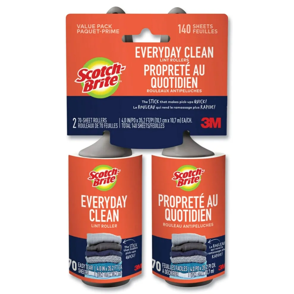 Scotch-Brite Everyday Clean Lint Roller (2/Pack)