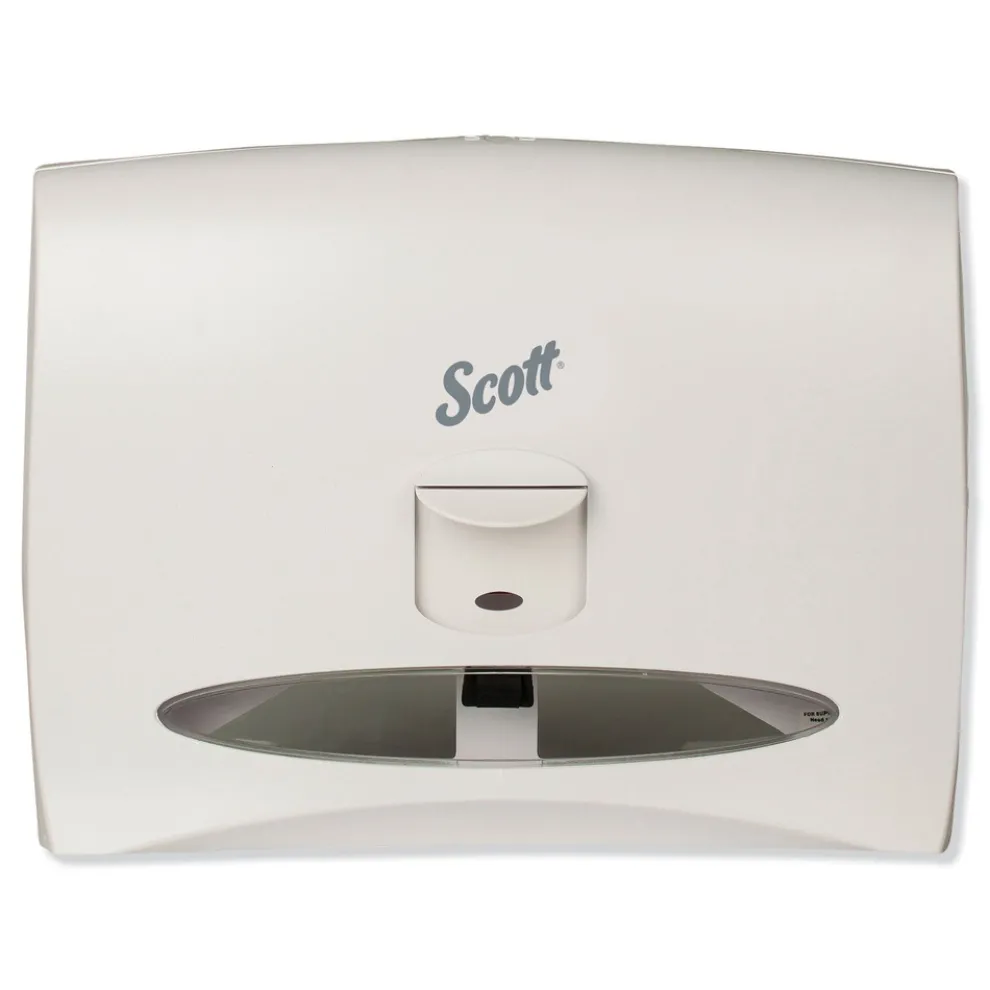 Scott 09505 17.5 in. x 2.25 in. x 13.25 in. Personal Seat Cover Dispenser - White
