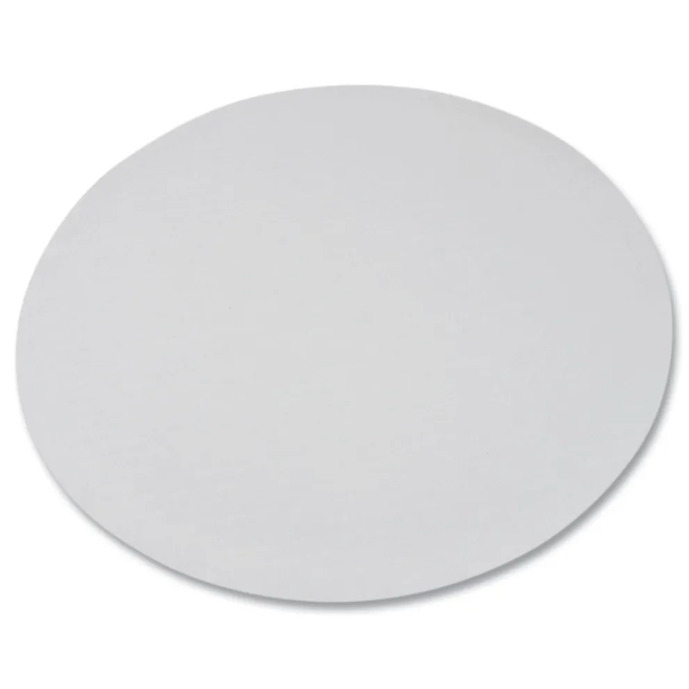 SCT 14 in. Diameter Bright White Paper Cake Circles - White (100/Carton)