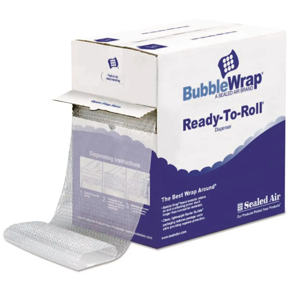 Sealed Air 12 in. x 175 ft. 0.19 in. Thick Bubble Wrap Cushioning Material in Dispenser Box (1/Carton)
