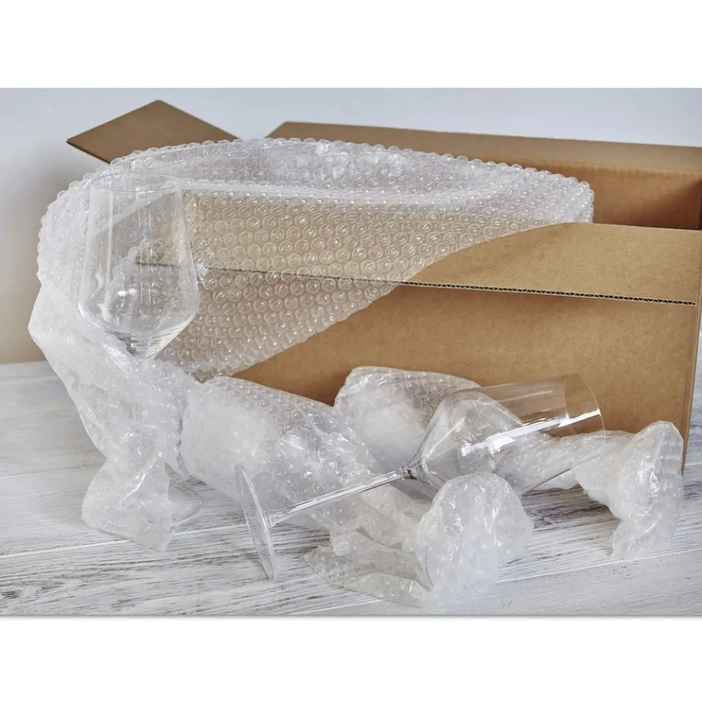 Sealed Air Light Weight 0.31 in. Air Cushioning 12 in. x 100 ft. Recycled Bubble Wrap (1/Carton)