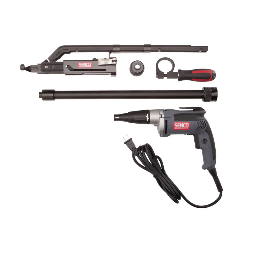 SENCO DURASPIN 6.5 Amp High Speed 3 in. Corded Screwdriver and Attachment Kit