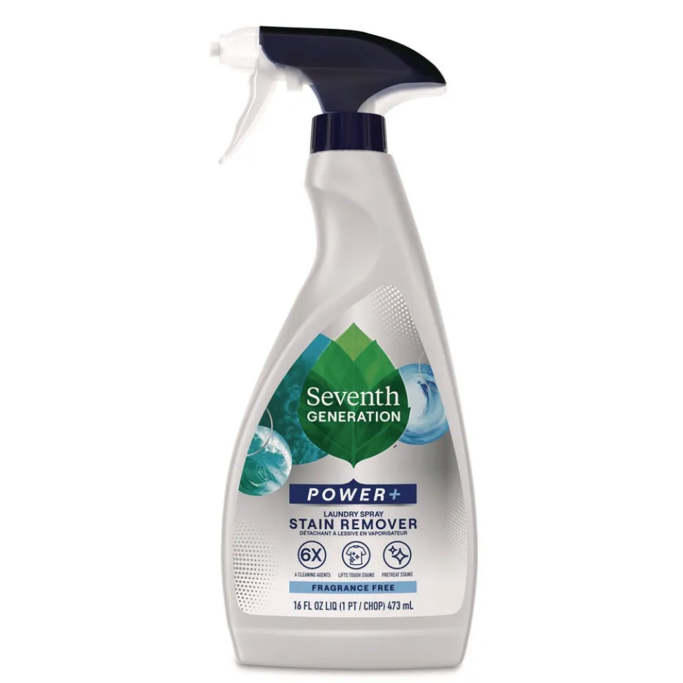Seventh Generation 16 oz Laundry Stain Remover Spray Bottle - Fragrance-Free (8/Carton)