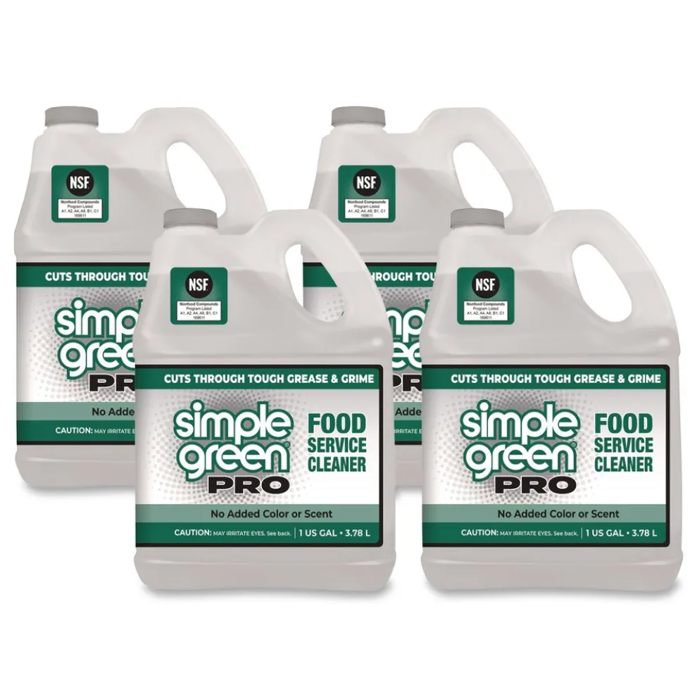 Simple Green 1 Gallon Pro Food Service Cleaner (4/Carton)