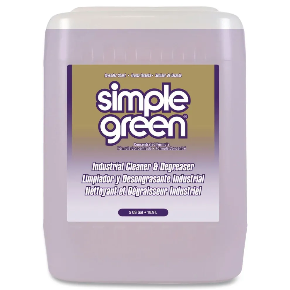 Simple Green 5 Gallon Industrial Cleaner and Degreaser - Lavender Scent