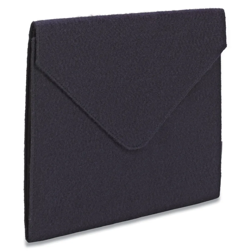 Smead 2 in. Expansion Letter Size Soft Touch Cloth Expanding Files - Dark Blue