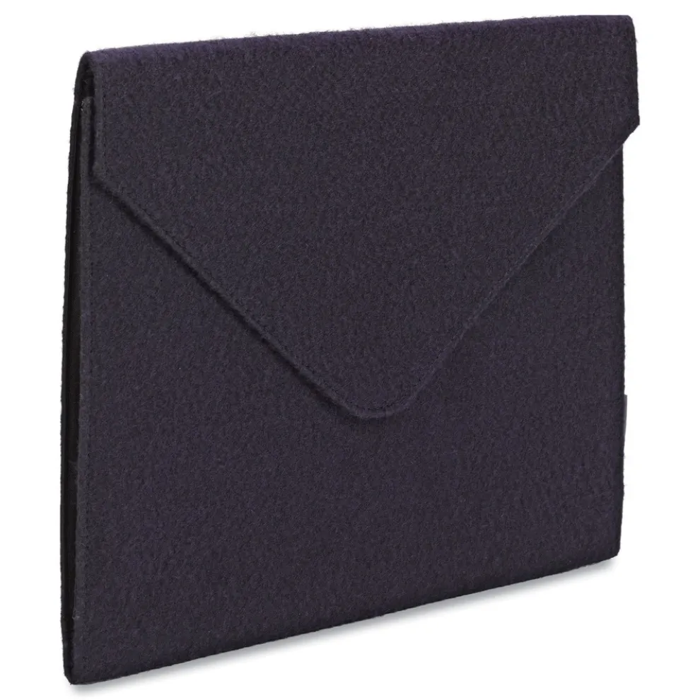 Smead 2 in. Expansion Letter Size Soft Touch Cloth Expanding Files - Dark Blue