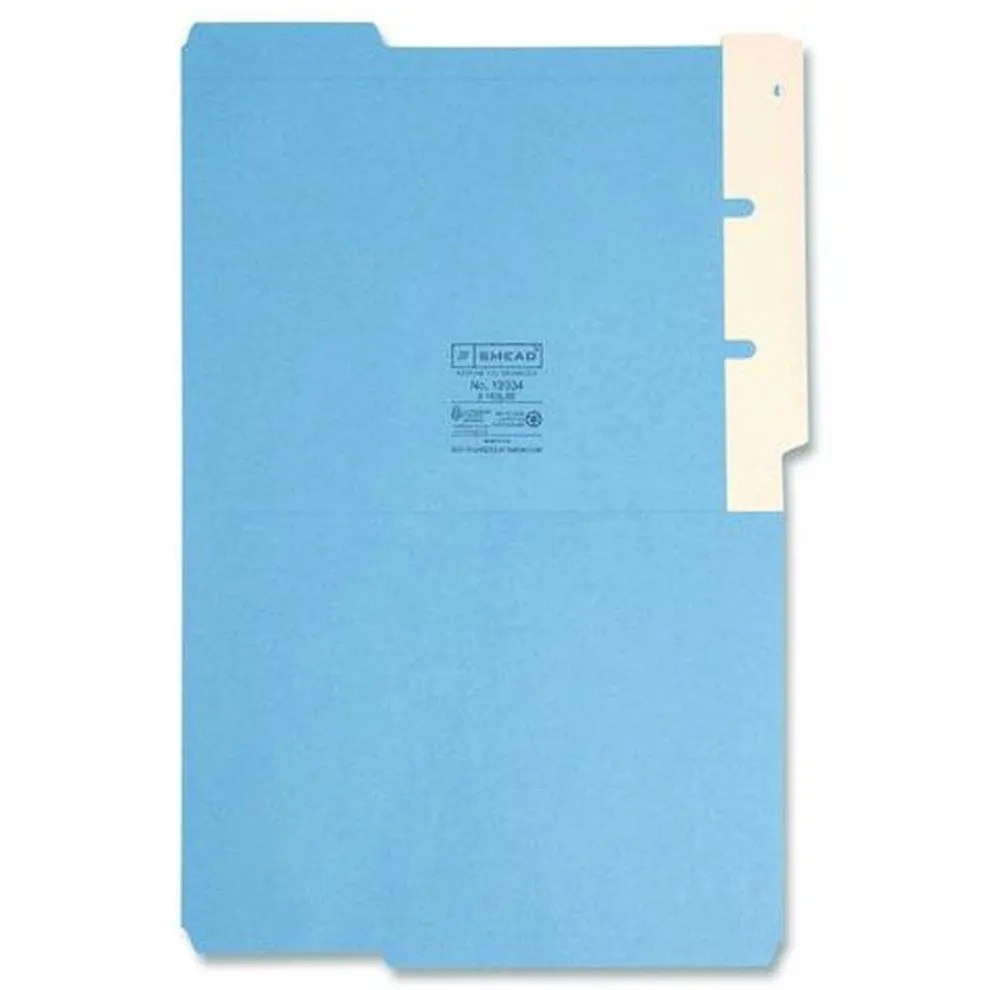 Smead 3.25 in. x 9.25 in. Straight Tab End Tab Converters - Manila (500/Box)