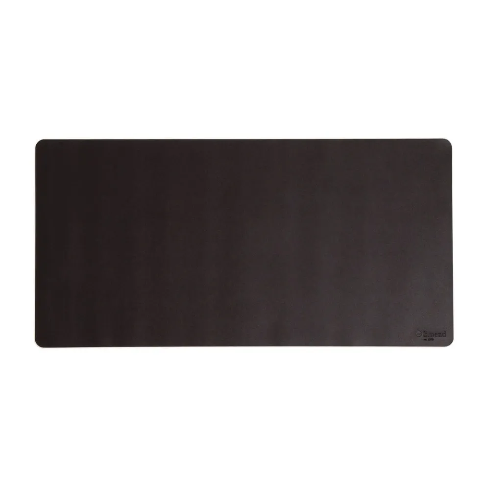 Smead 31.5 in. x 15.7 in. Vegan Leather Desk Pads - Charcoal