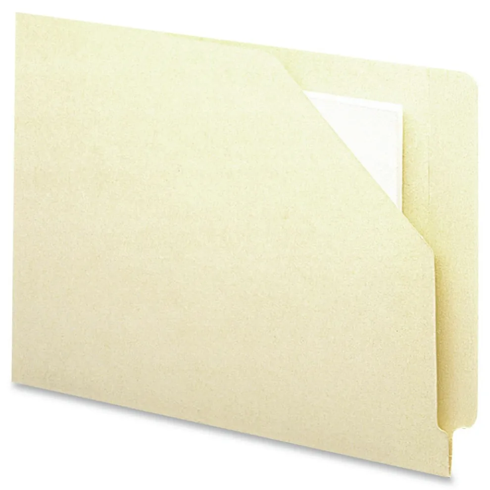 Smead End Tab File Jacket with Antimicrobial Product Protection - Manila/Letter Size (100/Box)