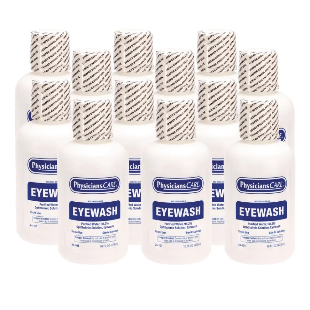 PhysiciansCare by First Aid Only 16 oz Bottle Eye Wash (12/Carton)