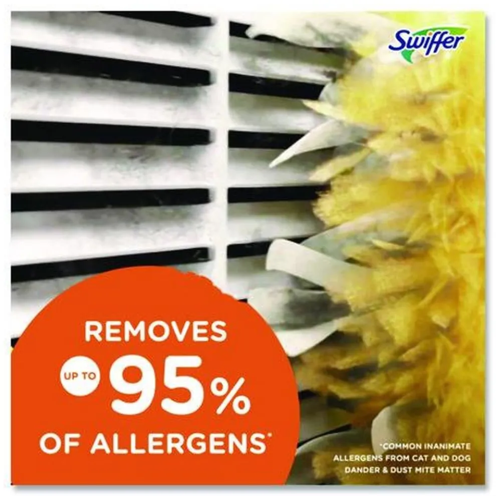 Swiffer Heavy Duty Dust Lock Fiber Dusters Refill (6/Box)