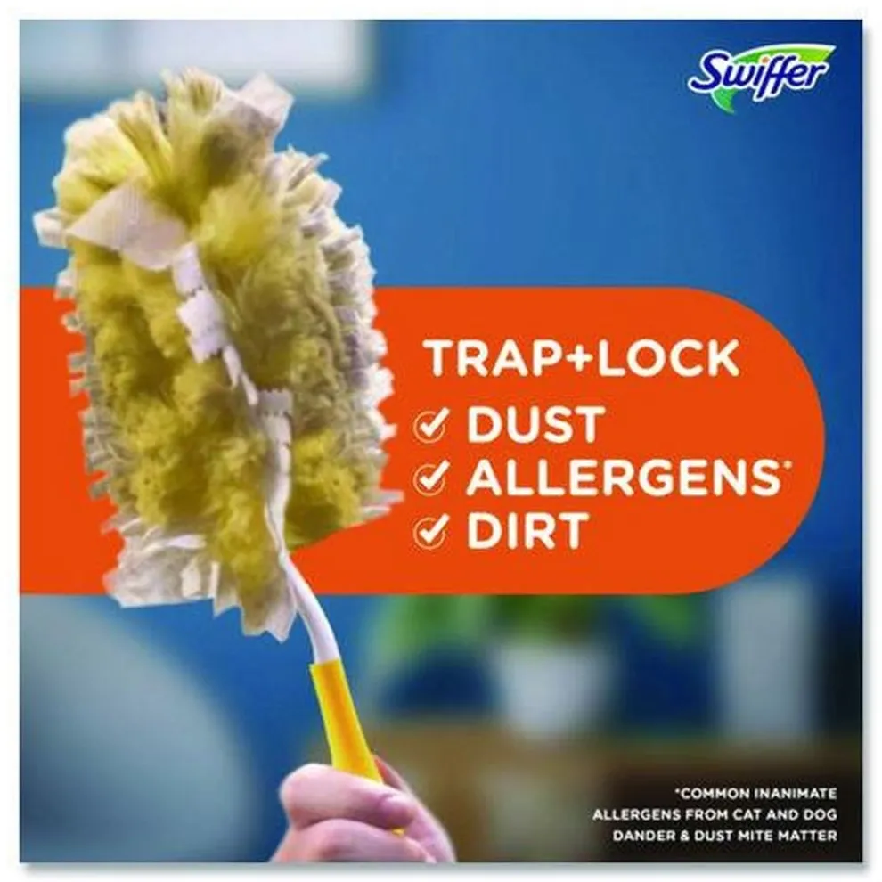 Swiffer Heavy Duty Dust Lock Fiber Dusters Refill (6/Box)