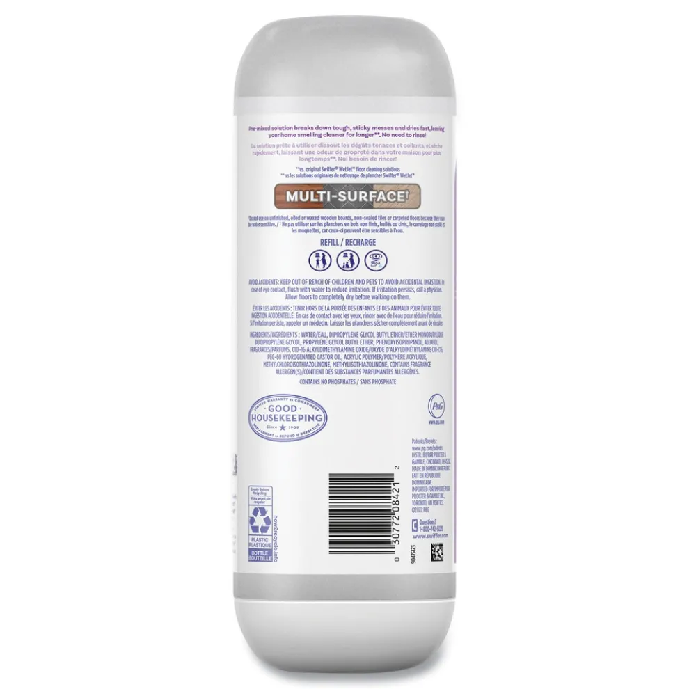 Swiffer PowerMop 25.3 oz. Bottle Cleaning Solution Refill - Lavender Scent (6/Carton)