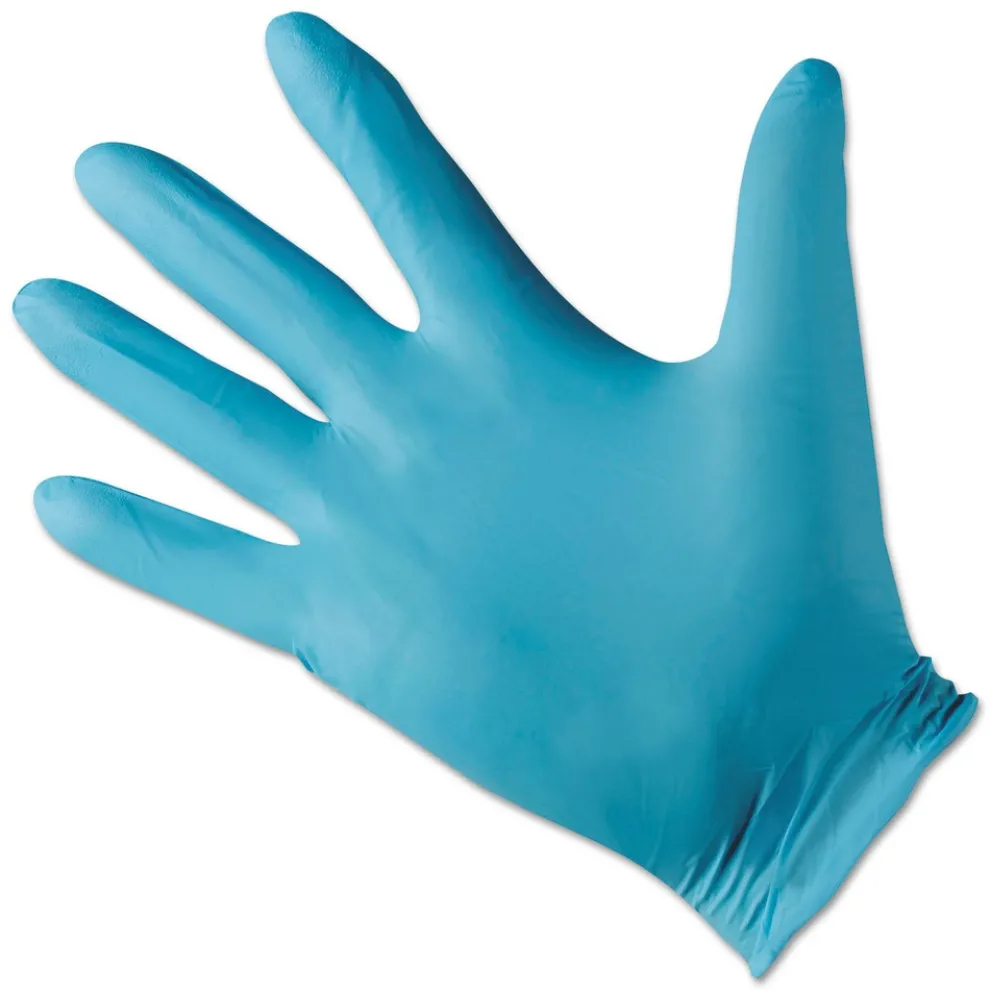 KleenGuard 242 mm G10 Blue Nitrile Gloves - Small, Blue (10/Carton)