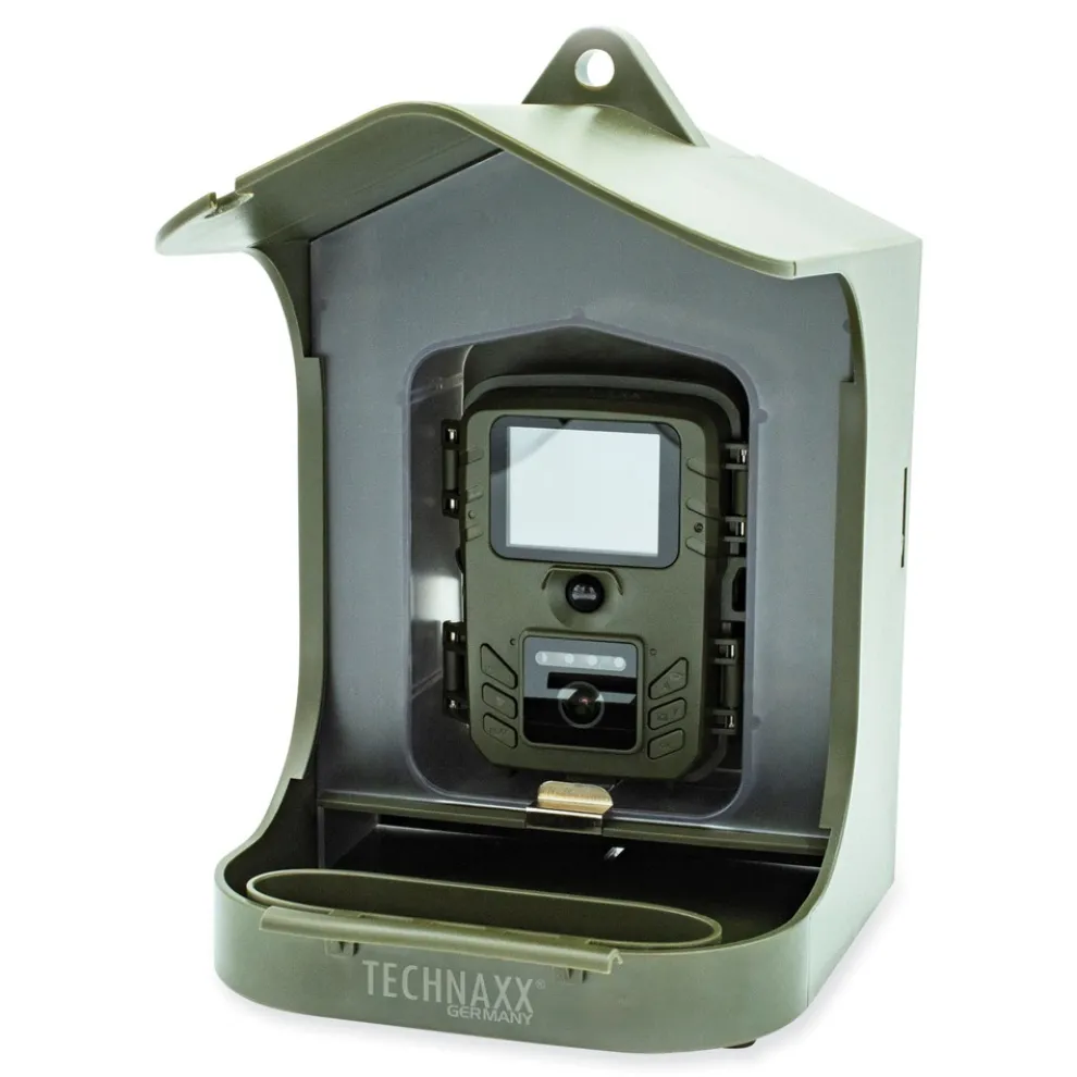 TECHNAXX TX-165 8 Megapixels Full HD Birdcam - Black/Green