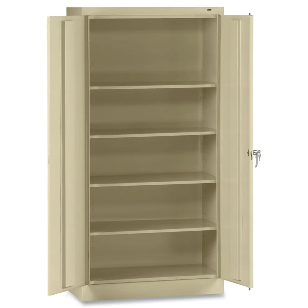 Tennsco 30w x 15d x 72h Assembled High Standard Cabinet - Putty