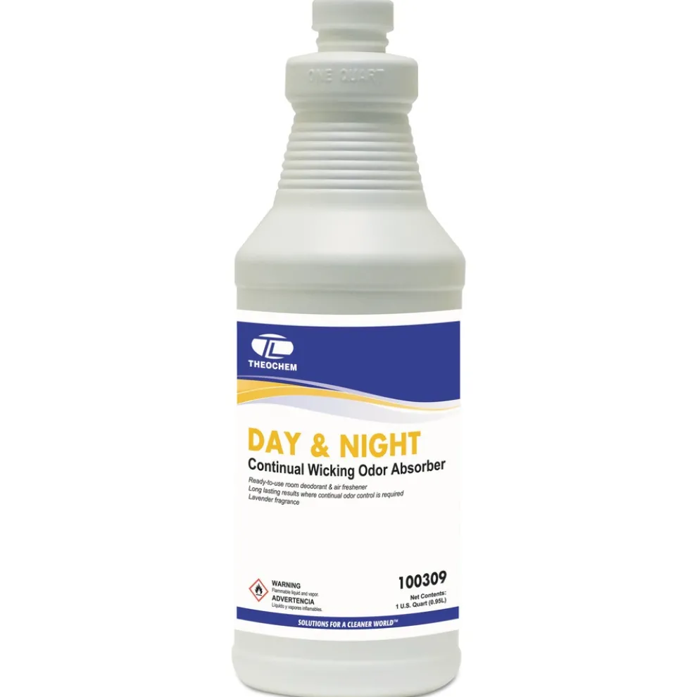 Theochem Laboratories 32 oz. Bottle Lavender Day and Night Wicking Odor Absorber (12/Carton)