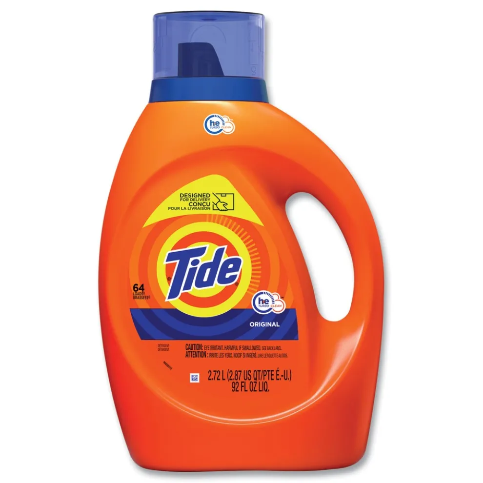 Tide 92 oz. Bottle HE Liquid Laundry Detergent - Original Scent (1/Carton)