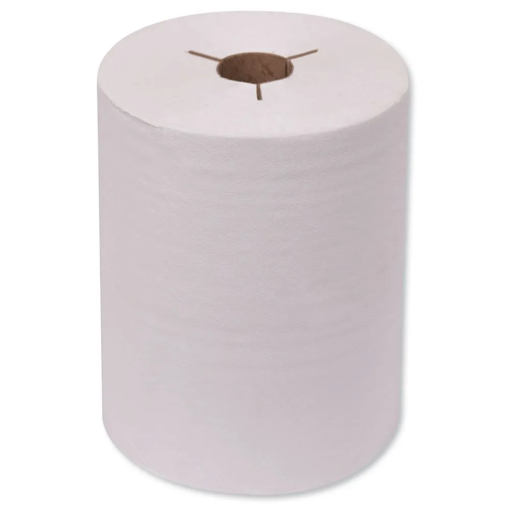 Tork 8621400 8 in. x 425 ft. Universal Notched Hand Towel Roll - Natural White (12 Rolls/Carton)