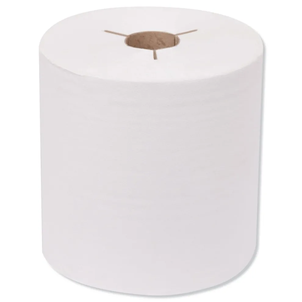 Tork 8 in. x 600 ft. Premium Notched Hand Towel Roll - White (6 Rolls/Carton)