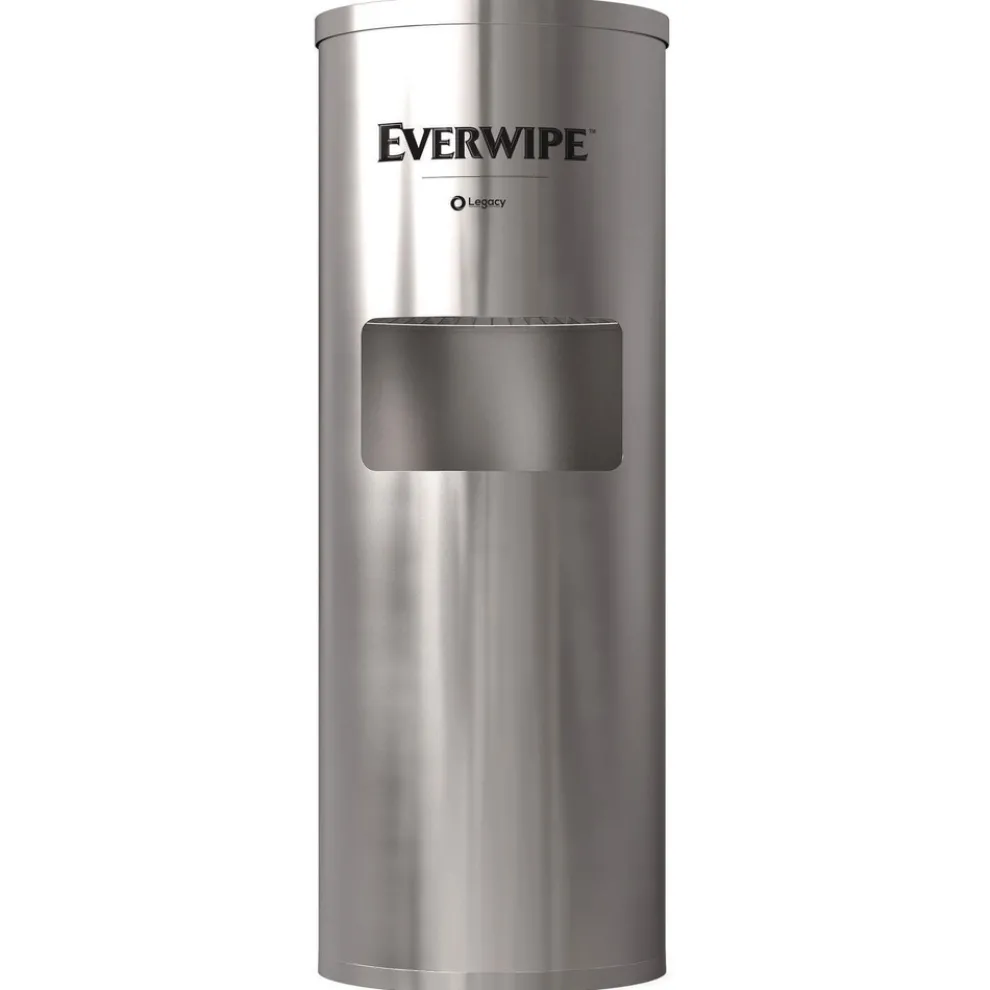 Tork 15 in. x 15 in. x 37.25 in. Stainless Steel Wet Wipe Stand