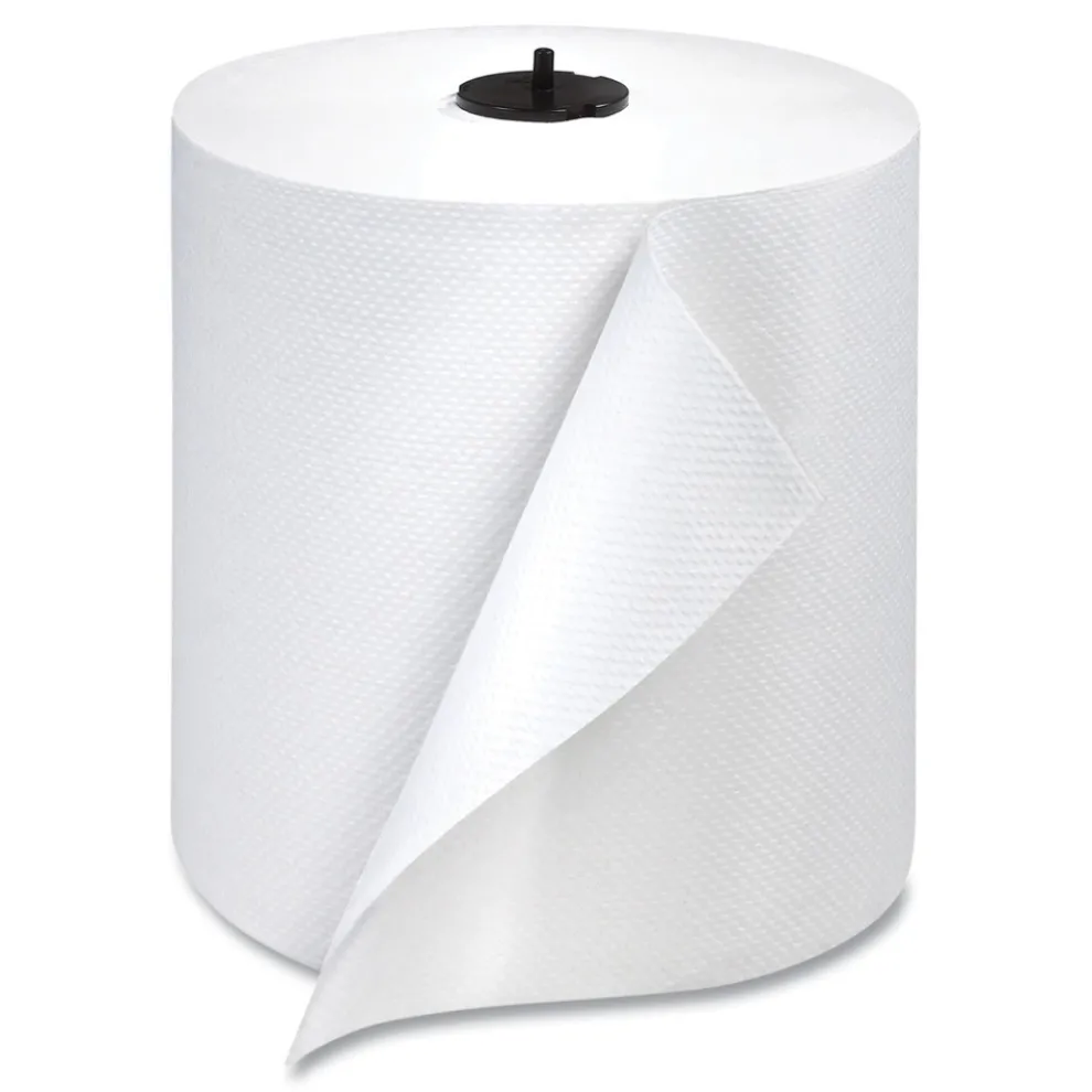 Tork 291380 1-Ply 7.68 in. x 1150 ft. Paper Wiper Roll Towel - White (4/Carton)