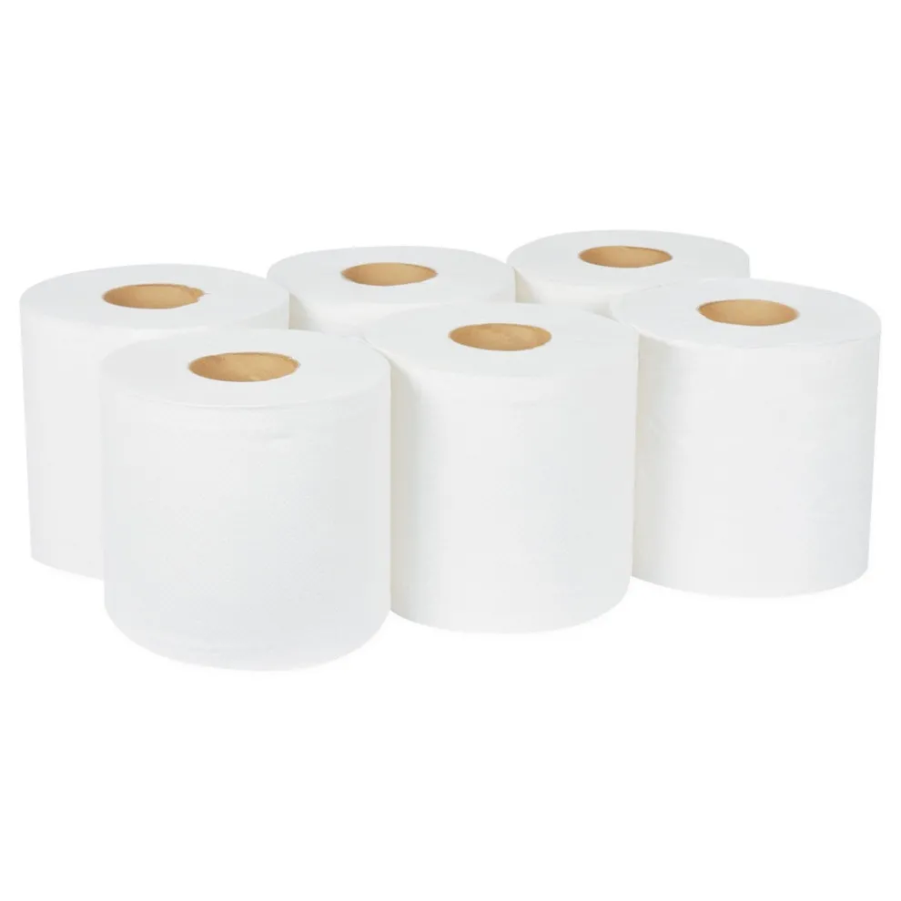 Tork Centerfeed 7.6 x 11.75 2-Ply Hand Towel - White (6/Carton)