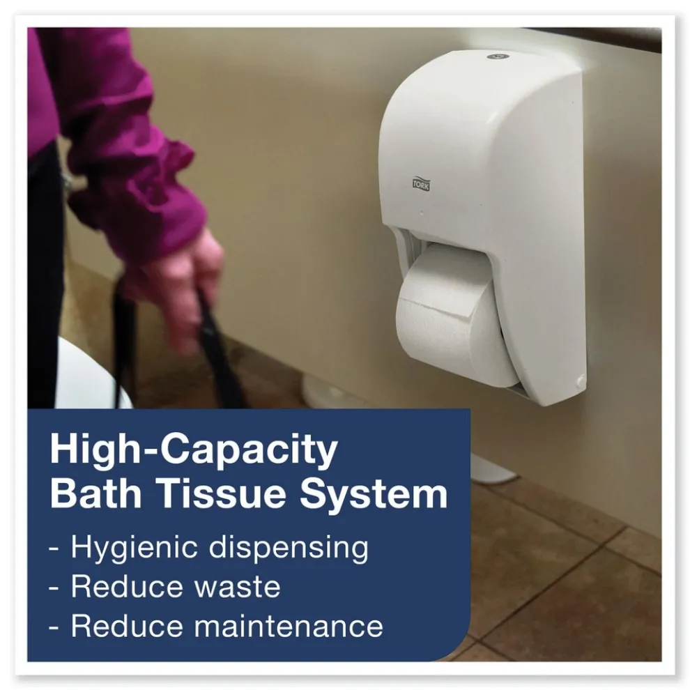 Tork 2-Ply Septic Safe Advanced High Capacity Bath Tissue - White (36/Carton)