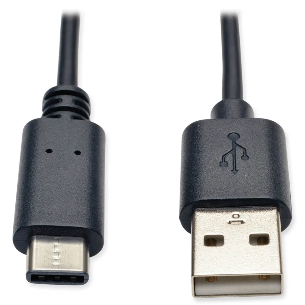 Tripp Lite 6 ft. USB Type-A to USB Type-C M/M USB 2.0 Cable - Black