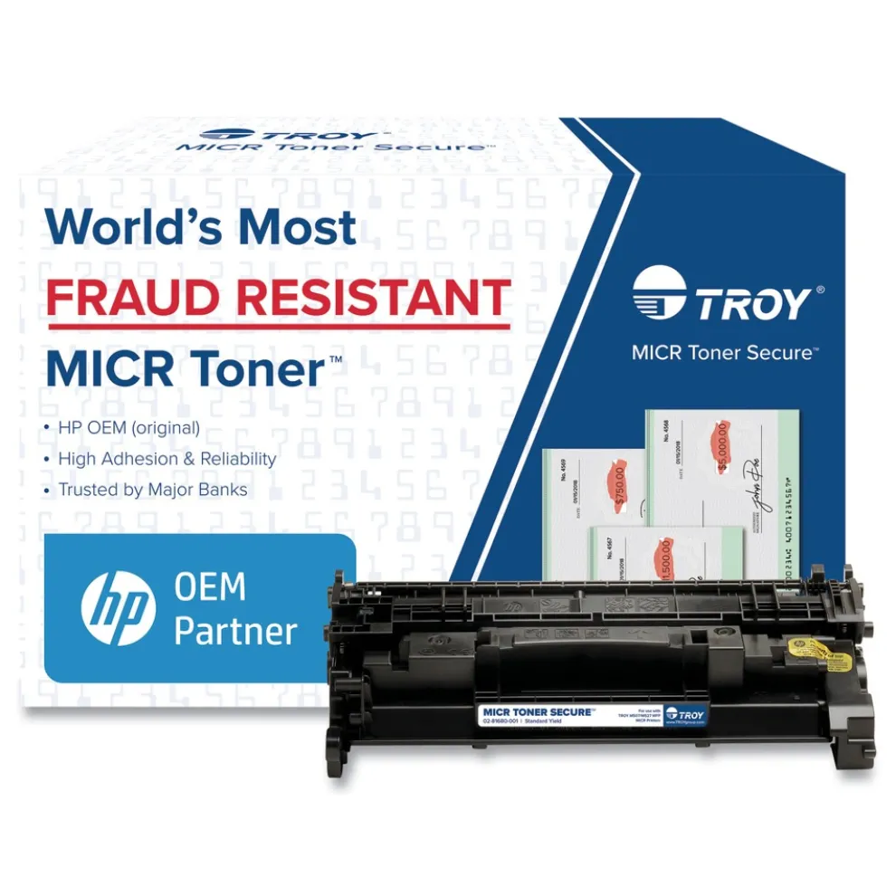 TROY 0281680001 289A MICR Toner Secure - Black