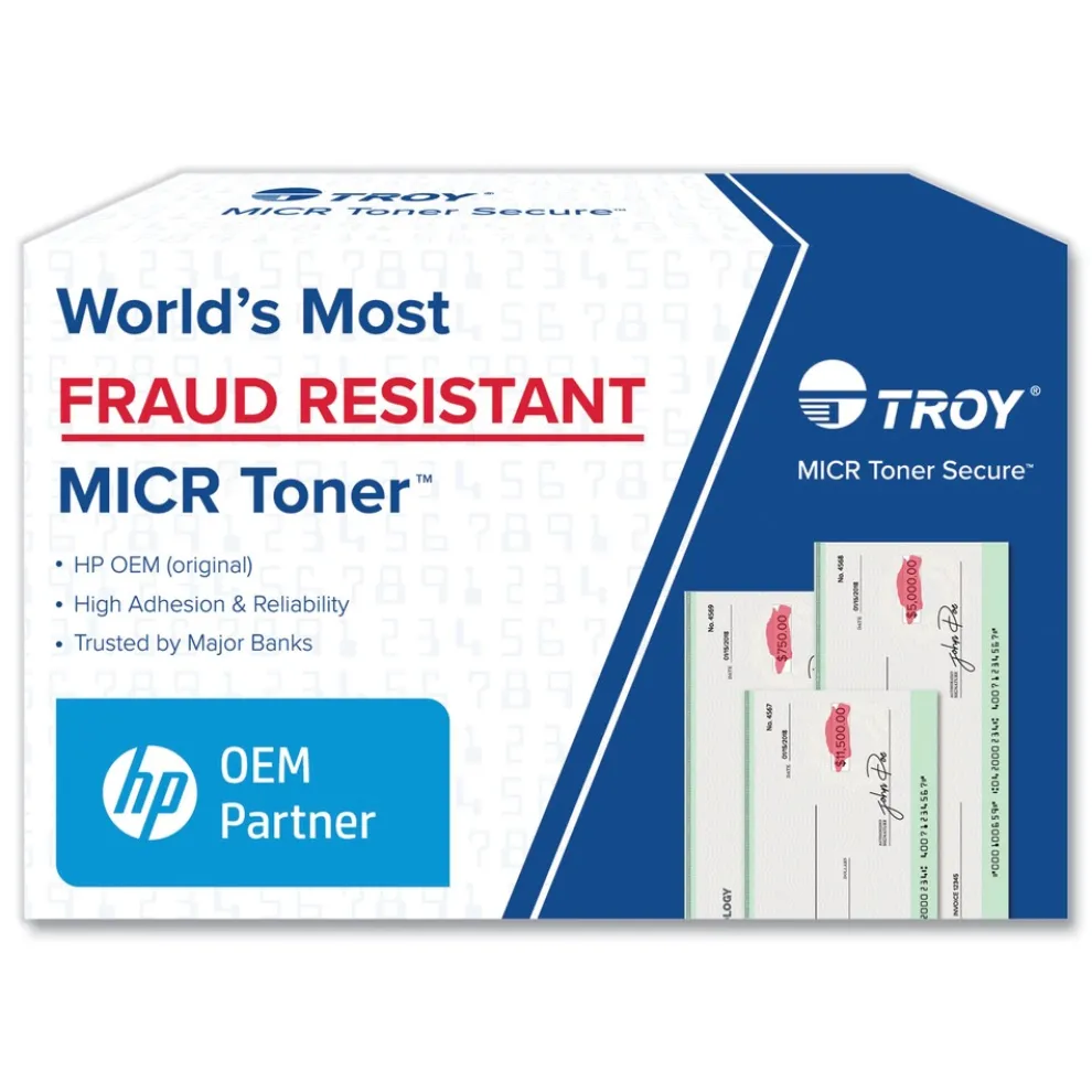 TROY 0282000001 78A MICR Toner Secure (Alternative for HP CE278A) - Black