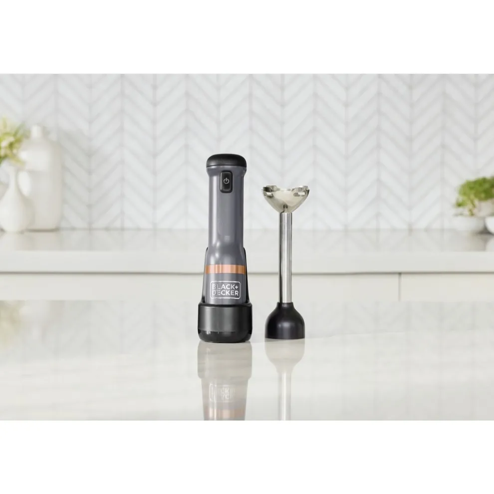 Black & Decker kitchen wand Cordless Immersion Blender - Grey