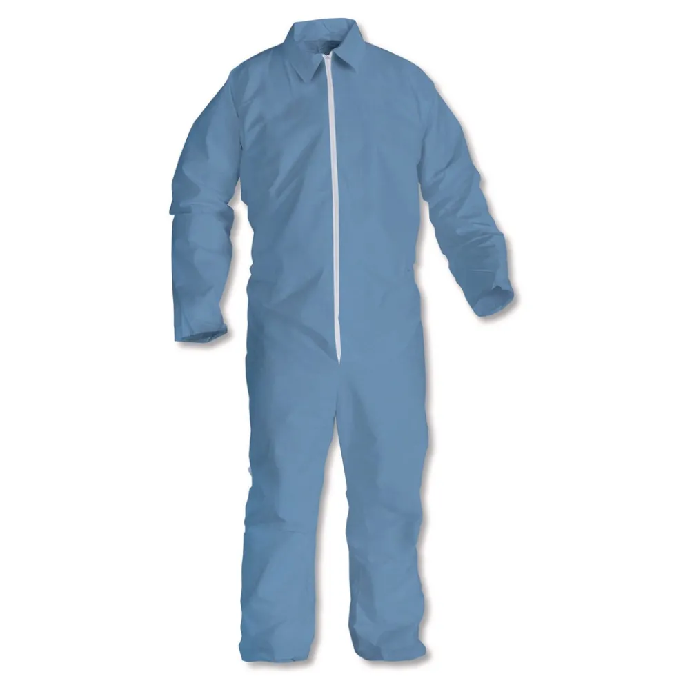 KleenGuard KleenGuard A65 Flame Resistant Coveralls - 4XL/Blue (21/Carton)