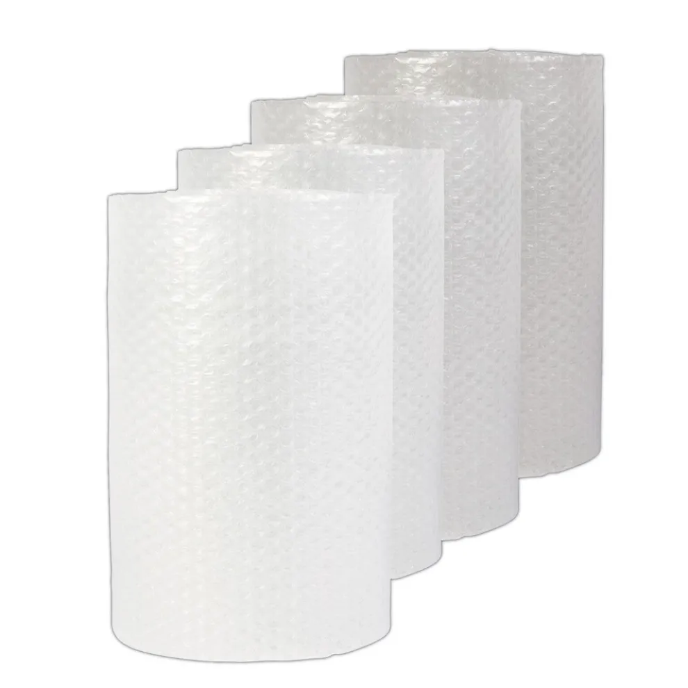 Universal 12 in. x 125 ft. 0.31 in. Thick Bubble Packaging Perforated Every 12 in. - Clear (4/Carton)
