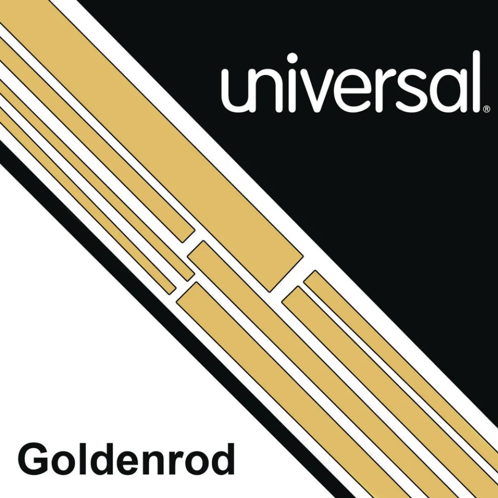Universal 8.5 in. x 11 in. 20 lbs. Bond Weight Deluxe Colored Paper - Goldenrod (10 Reams/Carton)