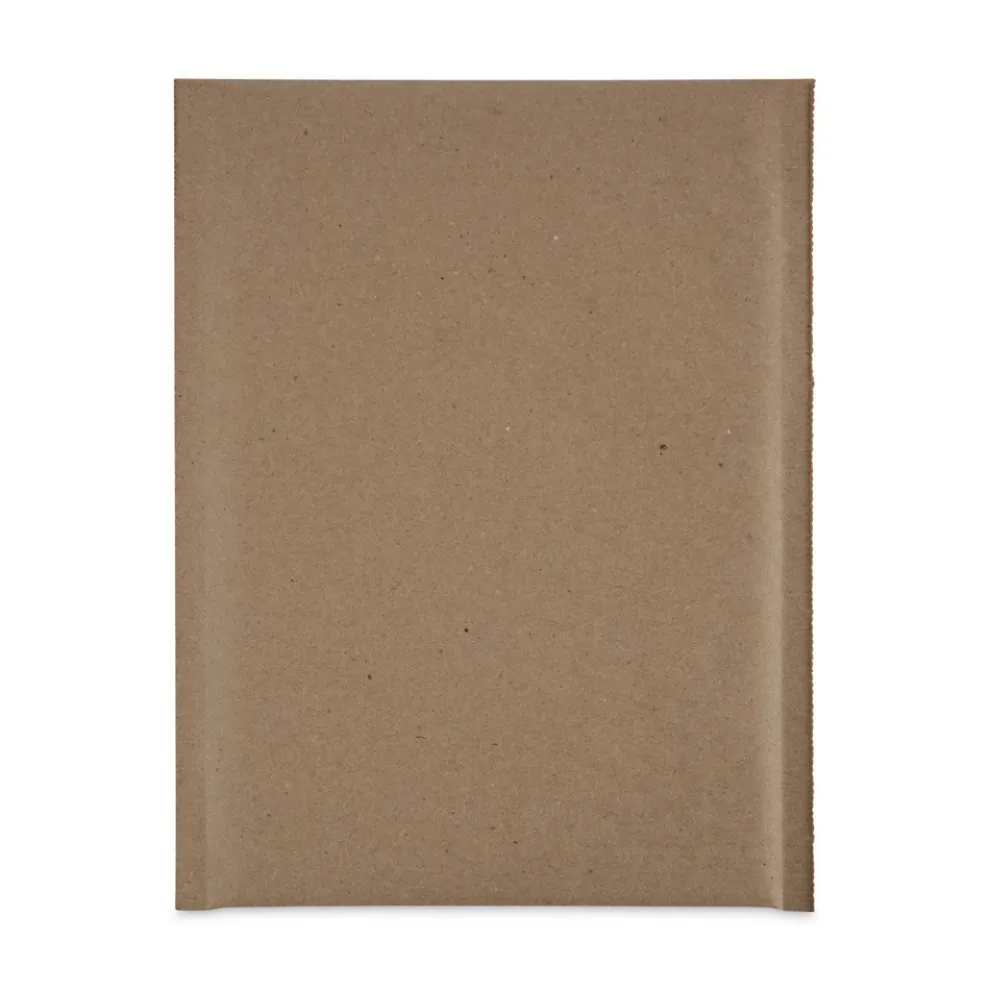 Universal 6 in. x 10 in. Barrier Bubble Air Cell Cushion Self-Adhesive Closure #0 Natural Self-Seal Cushioned Mailer - Kraft (200/Carton)