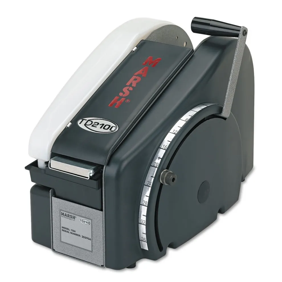 Universal Steel Blades Manual Tape Dispenser For Gummed Tape with 48 oz. Reservoir - Black