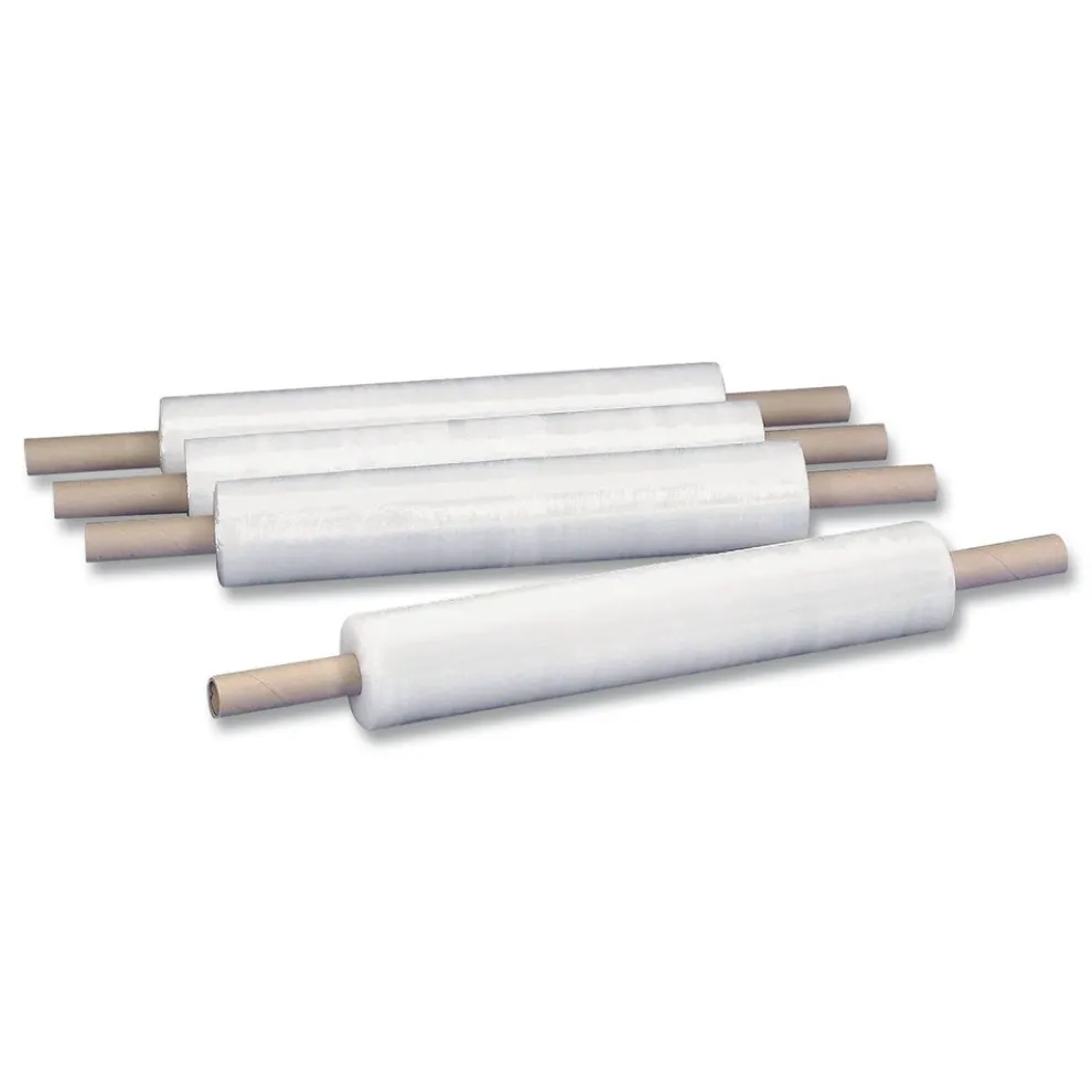 Universal UNV08020 80 Gauge 20 in. x 1000 ft. Stretch Film with Preattached Handles - Clear (4/Carton)