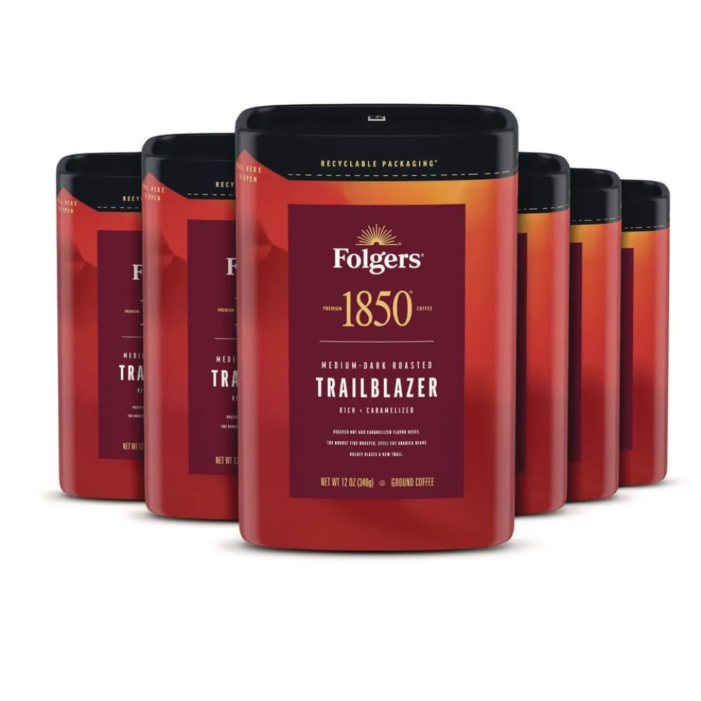 Folgers 12 oz. Bag Coffee - Trailblazer (6/Carton)