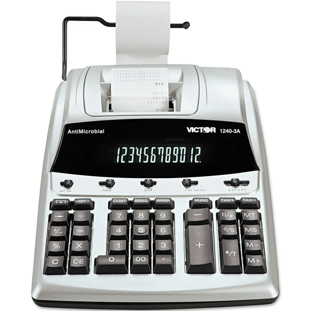 Victor Black/Red Print 4.5 Lines/Sec Antimicrobial Printing Calculator