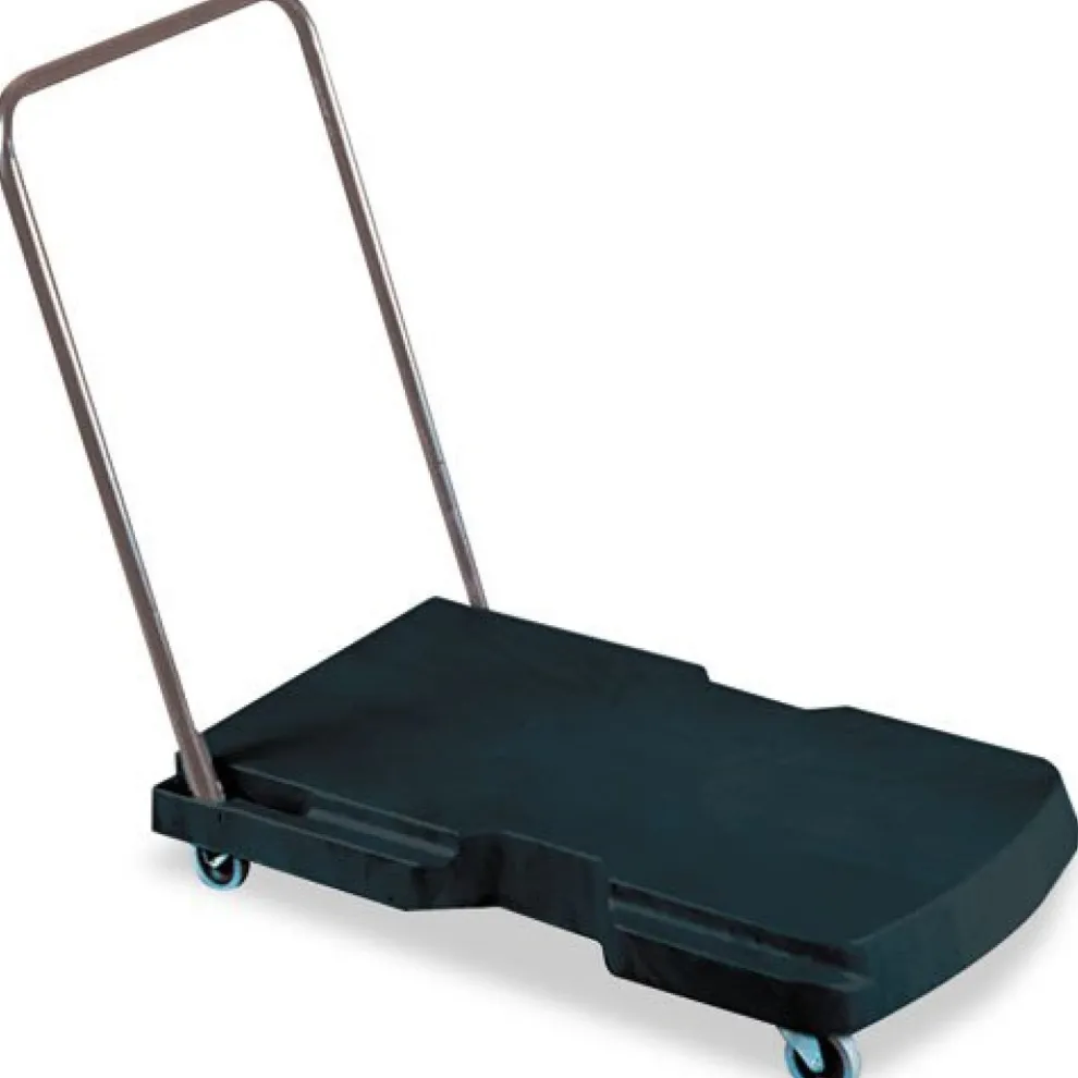 Rubbermaid Commercial 20.5 in. x 32.5 in. 250 lbs. Capacity Utility-Duty Home/Office Cart Platform - Black