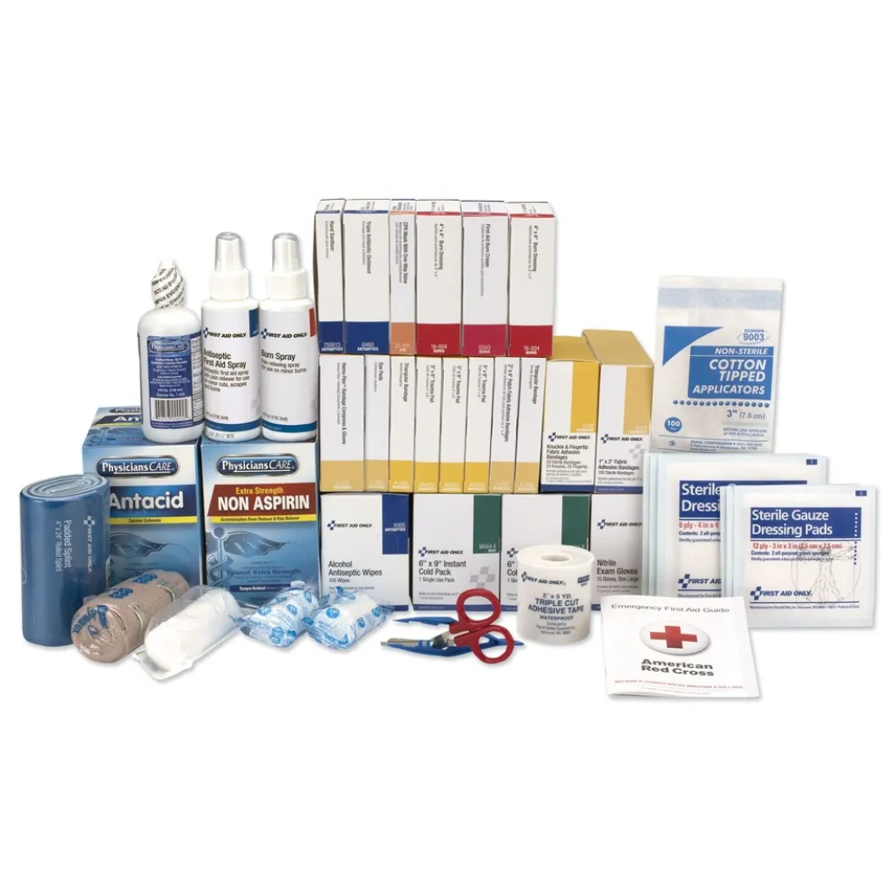 First Aid Only 3 Shelf ANSI Class B Plus Refill with Medications (1-Kit)