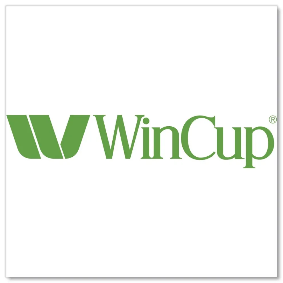 WinCup Plastic Lids for 8 oz to 16 oz Cups/5 oz to 10 oz Bowls - White (500/Carton)