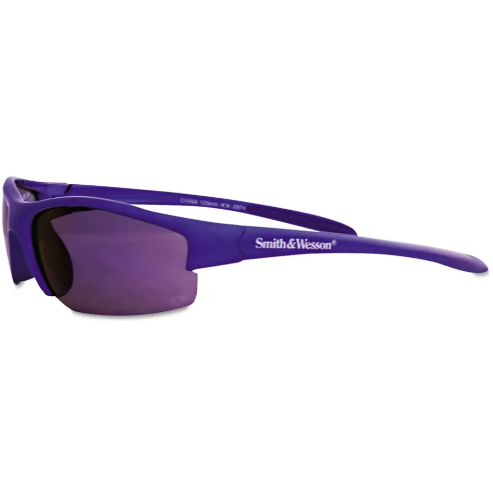 Ansell Equalizer Safety Eyewear - Blue Frame/Blue Mirror Lens