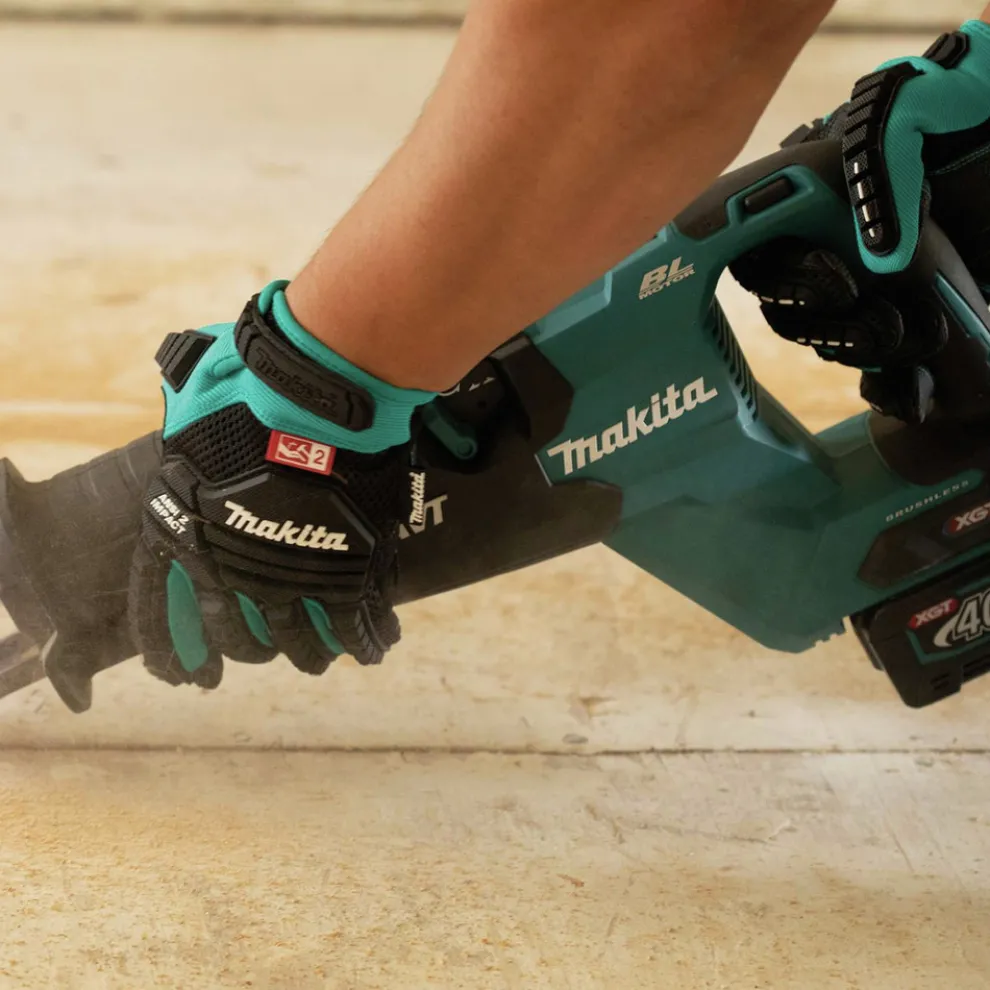 Makita Advanced ANSI 2 Impact-Rated Demolition Gloves - Medium