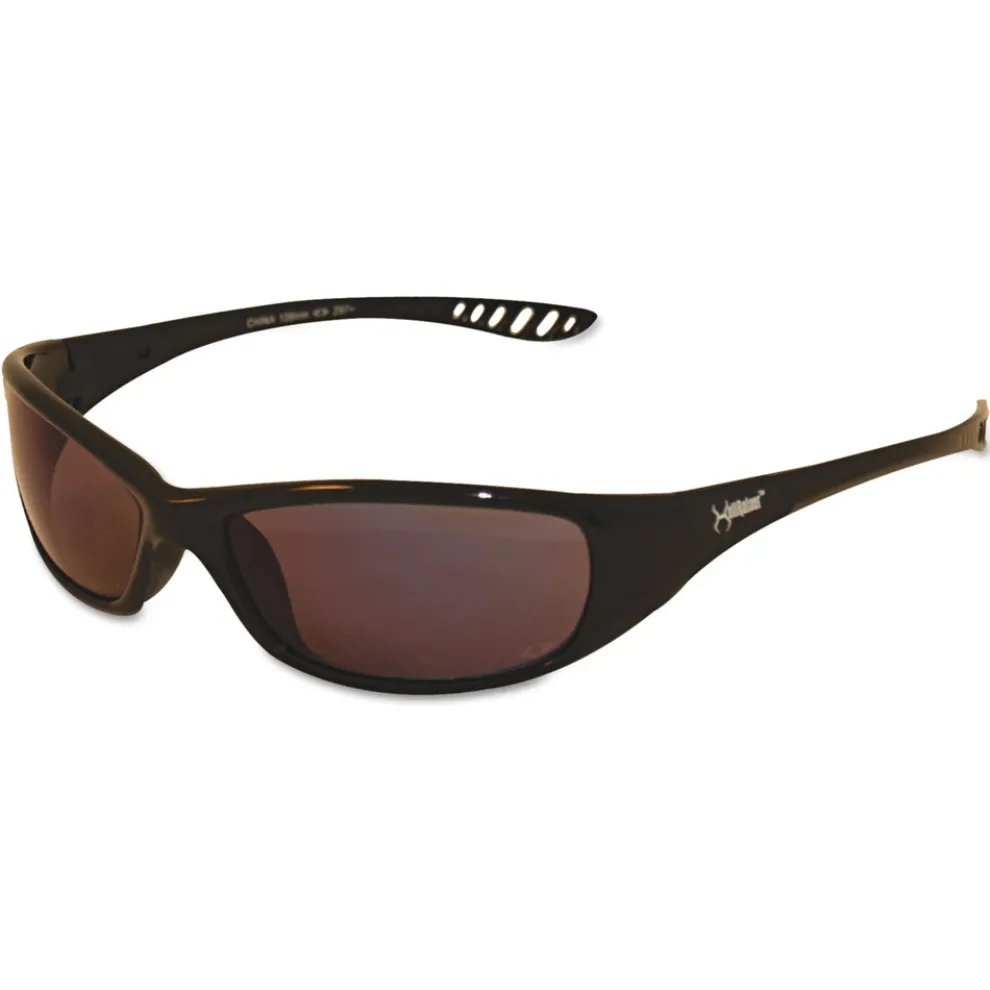 Ansell V40 HellRaiser Safety Glasses - Black Frame, Photochromic Light-Adaptive Lens